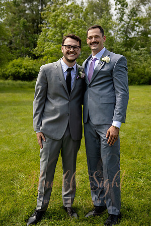 Wedding party celebrating at Athens Maine wedding venue