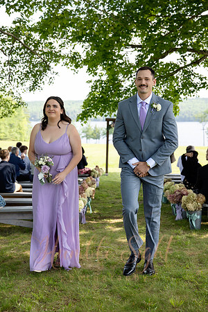 Fun wedding reception at Grace on the Lake in Maine
