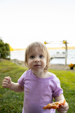 Tented waterfront wedding reception on Swan Lake Maine