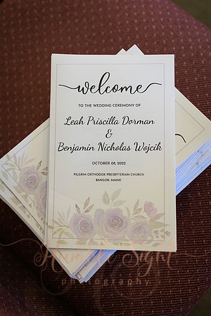 Lavender toss wedding exit in Maine