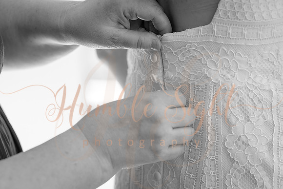 Bride and groom portraits at Cascade Park during fall in Maine