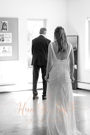 Ben and Leah wedding ceremony at Pilgrim’s Orthodox Church in Bangor Maine