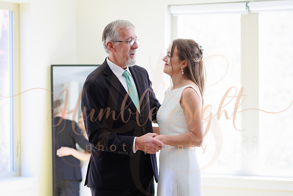 Bride and groom portraits at Cascade Park during fall in Maine