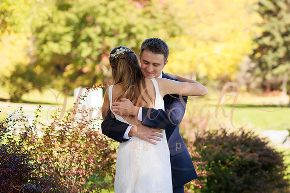 Lavender toss wedding exit in Maine