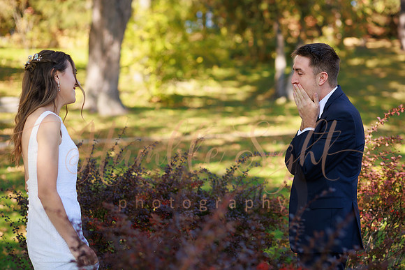 Wedding celebration at Dedham Maine wedding venue