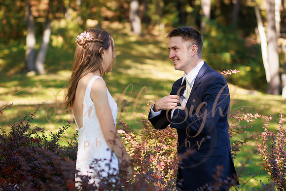 October church wedding in Bangor Maine