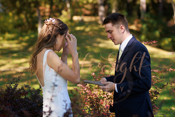 Wedding celebration at Dedham Maine wedding venue