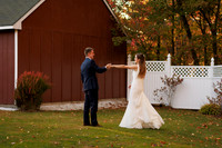 Fall Maine wedding celebration in Bangor and Dedham