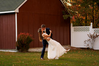 Reception at Peaks Hill Lodge in Dedham Maine