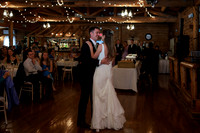 Reception at Peaks Hill Lodge in Dedham Maine
