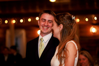 Wedding party portraits at Cascade Park in Bangor Maine