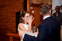 Wedding party portraits at Cascade Park in Bangor Maine