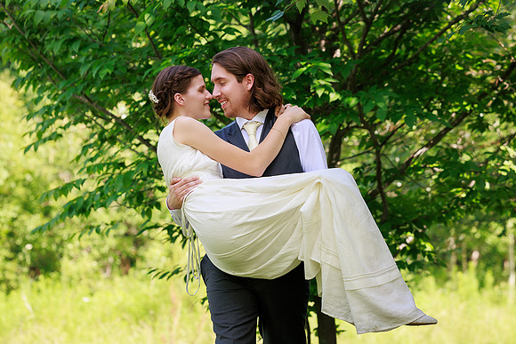 Morgan Hill Hermon, Maine Summer Wedding