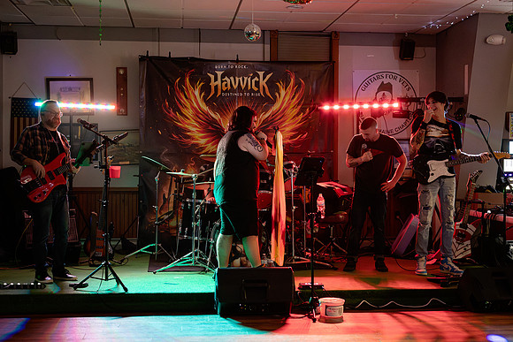 Live band photography at Elks Lodge Bangor Maine