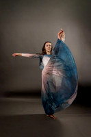 Peyton Levesque dance portrait session at Next Generation Dance Studio in Brewer Maine featuring contemporary and pointe ballet