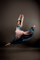 Peyton Levesque dance portrait session at Next Generation Dance Studio in Brewer Maine featuring contemporary and pointe ballet