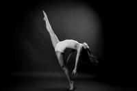 Peyton Levesque dance portrait session at Next Generation Dance Studio in Brewer Maine featuring contemporary and pointe ballet
