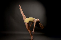 Peyton Levesque dance portrait session at Next Generation Dance Studio in Brewer Maine featuring contemporary and pointe ballet