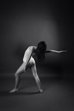 Peyton Levesque dance portrait session at Next Generation Dance Studio in Brewer Maine featuring contemporary and pointe ballet