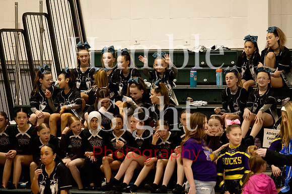 Maine youth cheer competition at Old Town High School