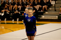 Cheer routine performance at Old Town Maine competition