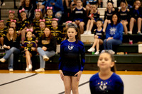 Maine cheerleading teams competing in Old Town