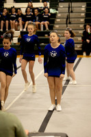 Cheer routine performance at Old Town Maine competition