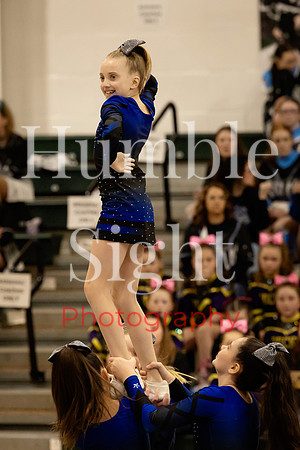 Maine cheerleading teams competing in Old Town