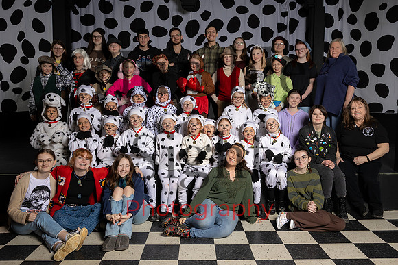 101 Dalmatians youth theatre production at Next Generation Theatre in Brewer Maine by Humble Sight Photography