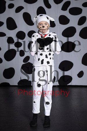 101 Dalmatians youth theatre production at Next Generation Theatre in Brewer Maine by Humble Sight Photography