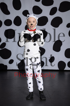 101 Dalmatians youth theatre production at Next Generation Theatre in Brewer Maine by Humble Sight Photography