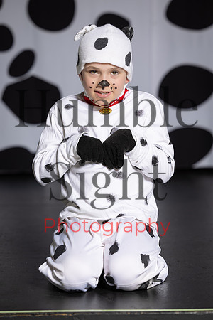 101 Dalmatians youth theatre production at Next Generation Theatre in Brewer Maine by Humble Sight Photography