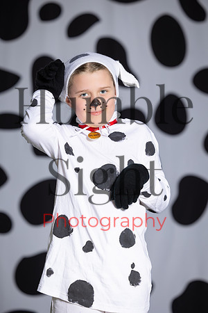 101 Dalmatians youth theatre production at Next Generation Theatre in Brewer Maine by Humble Sight Photography