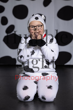 101 Dalmatians youth theatre production at Next Generation Theatre in Brewer Maine by Humble Sight Photography