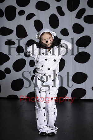 101 Dalmatians youth theatre production at Next Generation Theatre in Brewer Maine by Humble Sight Photography