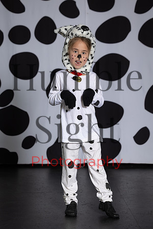 101 Dalmatians youth theatre production at Next Generation Theatre in Brewer Maine by Humble Sight Photography