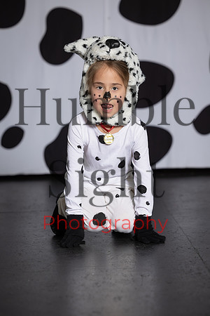101 Dalmatians youth theatre production at Next Generation Theatre in Brewer Maine by Humble Sight Photography