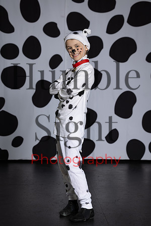 101 Dalmatians youth theatre production at Next Generation Theatre in Brewer Maine by Humble Sight Photography