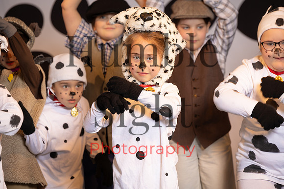 101 Dalmatians youth theatre production at Next Generation Theatre in Brewer Maine by Humble Sight Photography