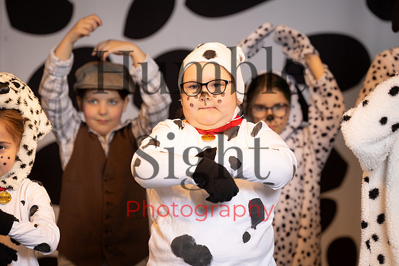 101 Dalmatians youth theatre production at Next Generation Theatre in Brewer Maine by Humble Sight Photography