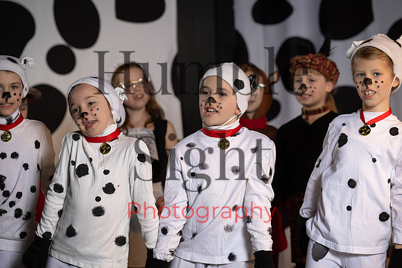 101 Dalmatians youth theatre production at Next Generation Theatre in Brewer Maine by Humble Sight Photography