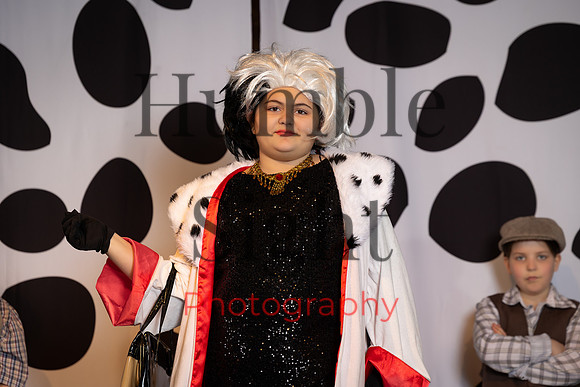 101 Dalmatians youth theatre production at Next Generation Theatre in Brewer Maine by Humble Sight Photography