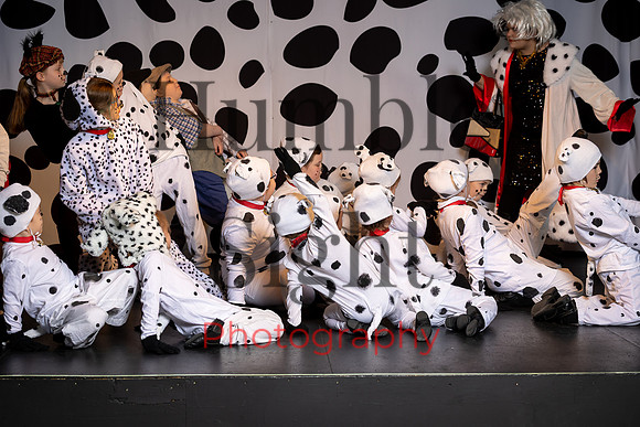 101 Dalmatians youth theatre production at Next Generation Theatre in Brewer Maine by Humble Sight Photography