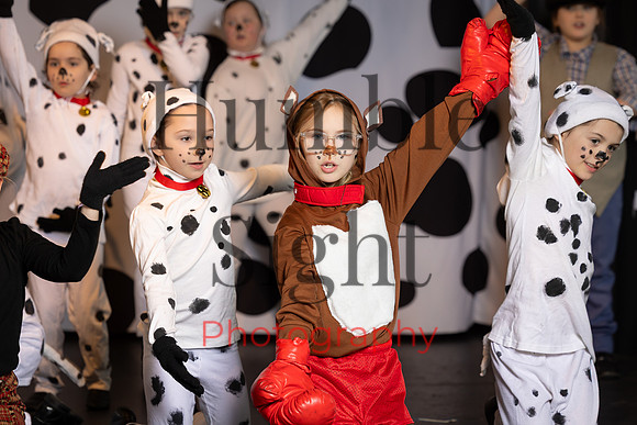 101 Dalmatians youth theatre production at Next Generation Theatre in Brewer Maine by Humble Sight Photography
