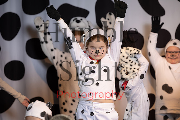 101 Dalmatians youth theatre production at Next Generation Theatre in Brewer Maine by Humble Sight Photography