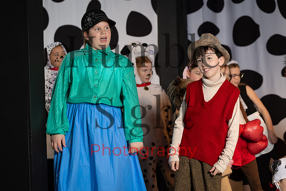 101 Dalmatians youth theatre production at Next Generation Theatre in Brewer Maine by Humble Sight Photography