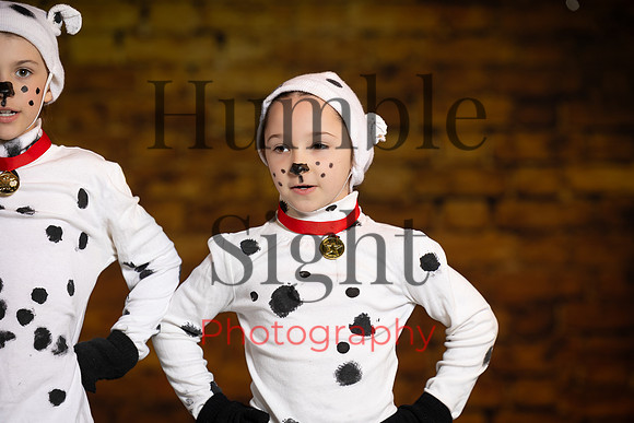 101 Dalmatians youth theatre production at Next Generation Theatre in Brewer Maine by Humble Sight Photography