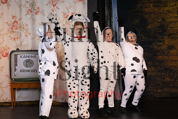 101 Dalmatians youth theatre production at Next Generation Theatre in Brewer Maine by Humble Sight Photography
