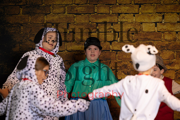 101 Dalmatians youth theatre production at Next Generation Theatre in Brewer Maine by Humble Sight Photography