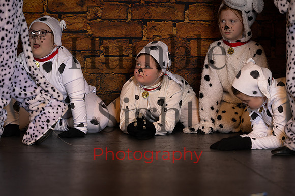 101 Dalmatians youth theatre production at Next Generation Theatre in Brewer Maine by Humble Sight Photography